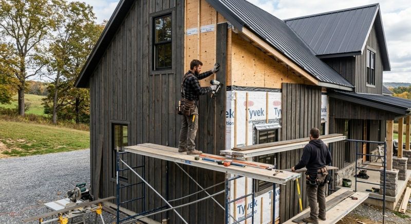 Barn Siding Installation in Morganton, NC