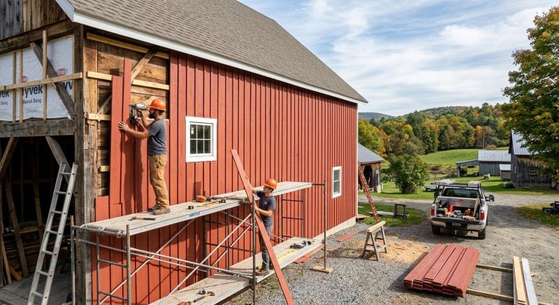 Barn Siding Installation in Spruce Pine, NC