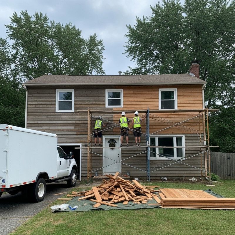 Barn Siding Replacement in Burke County, NC
