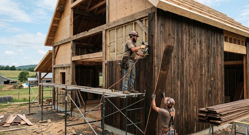 Batten Siding Installation in Connellys Springs, NC