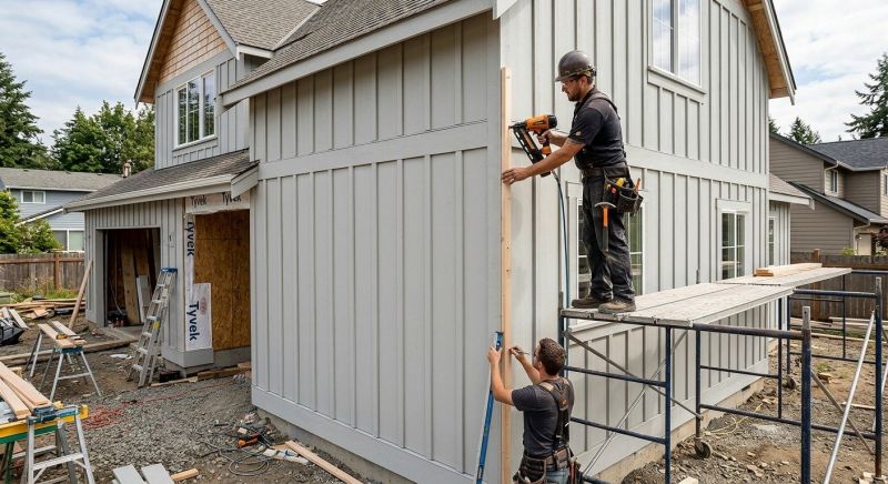 Batten Siding Installation in Hickory, NC