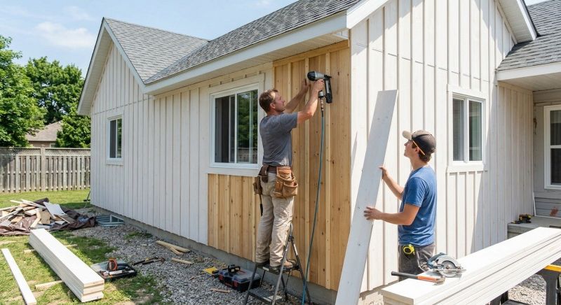 Batten Siding Installation in Morganton, NC