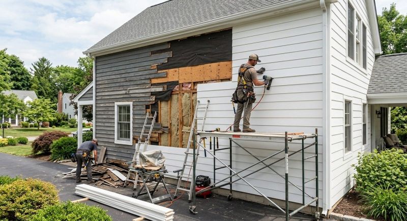 Board Siding Replacement in Burke County, NC