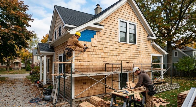 Cedar Siding Installation in Burke County, NC