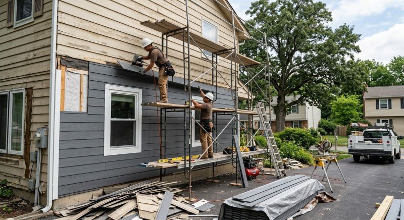 Cement Siding Installation in Marion, NC
