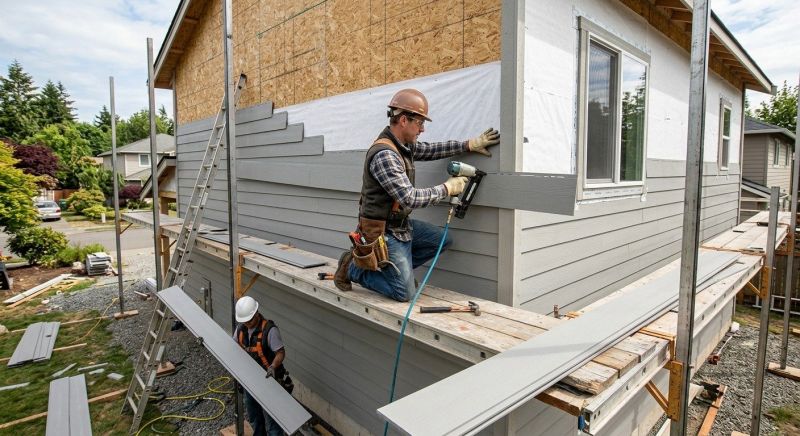 Cement Siding Installation in Marion, NC