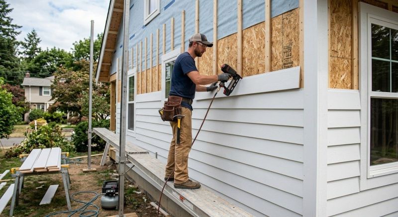 Clapboard Siding Installation in Burke County, NC
