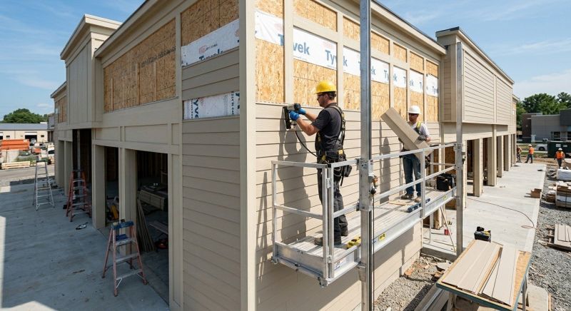 Commercial Siding Installation in Burke County, NC