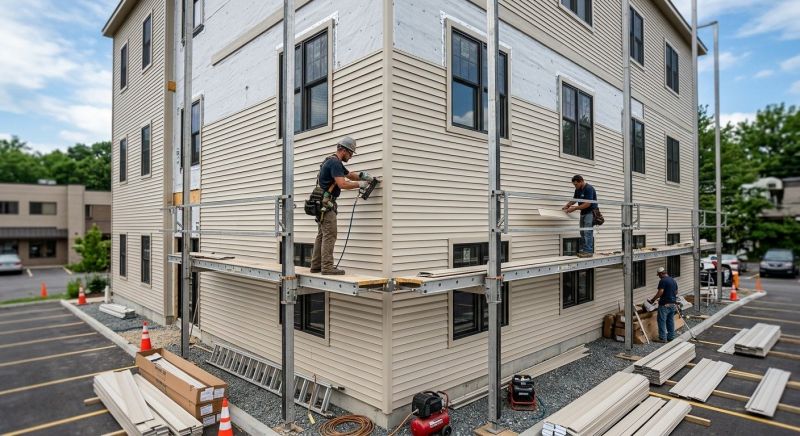 Commercial Siding Installation in Burke County, NC