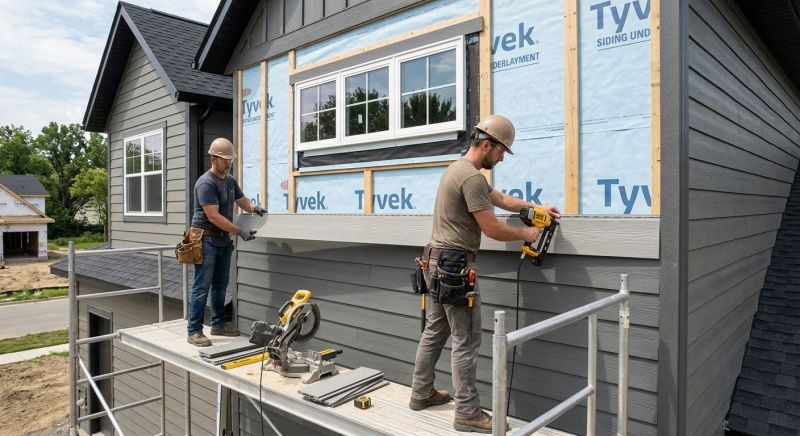 Composite Siding Installation in Catawba County, NC