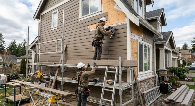 Engineered Siding Installation in Bostic, NC