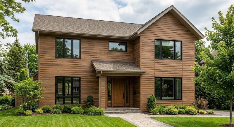 Faux Wood Siding Installation in Newland, NC
