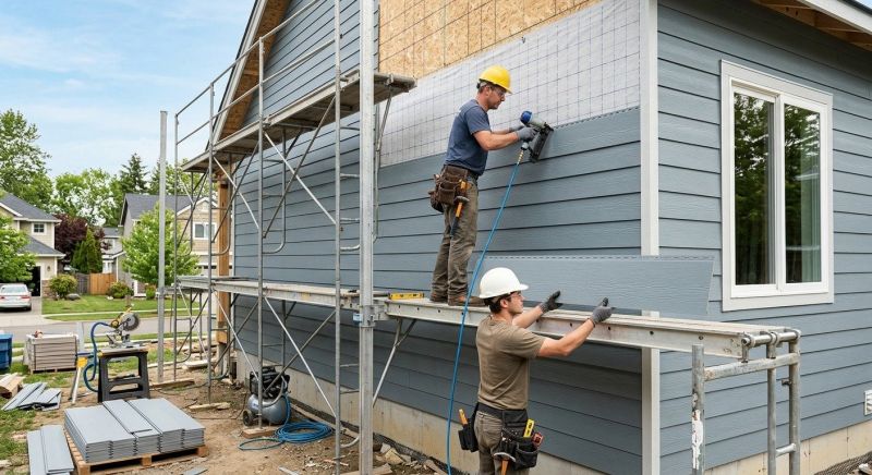 Fiber Cement Siding Service in Burke County, NC