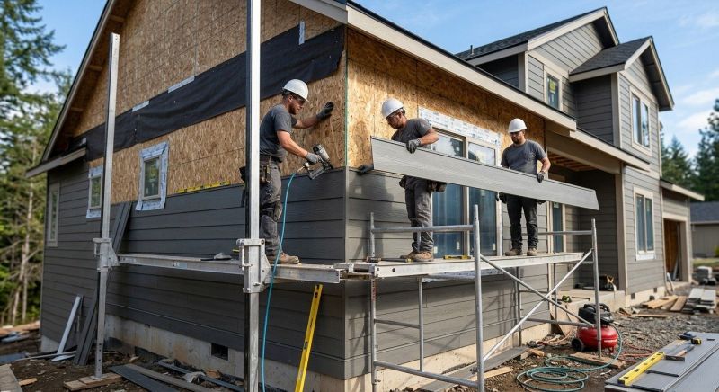 Fiber Siding Installation in Catawba County, NC