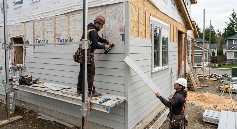 Fiber Siding Installation in Marion, NC
