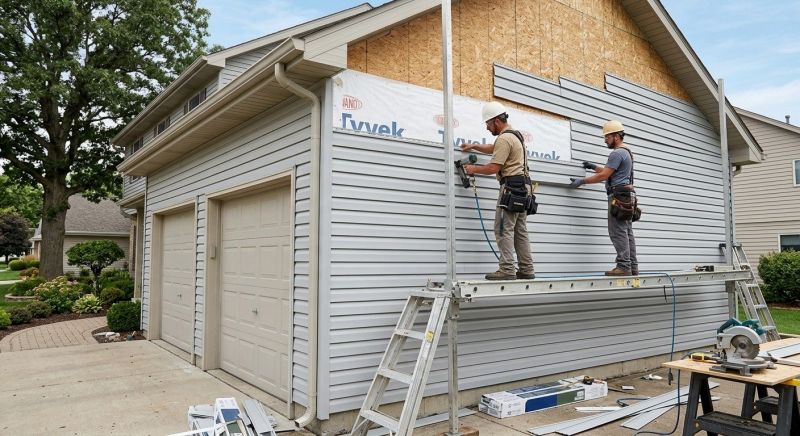 Garage Siding Installation in Burke County, NC