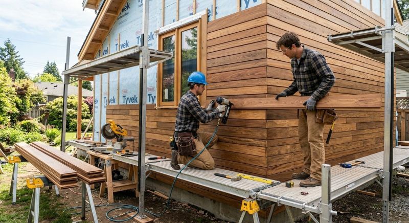 Hardwood Siding Installation in Bostic, NC