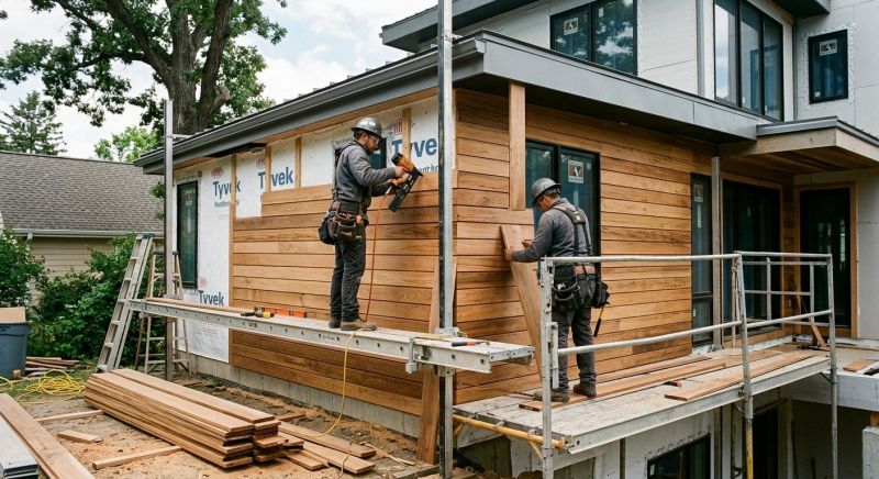 Hardwood Siding Installation in Lenoir, NC