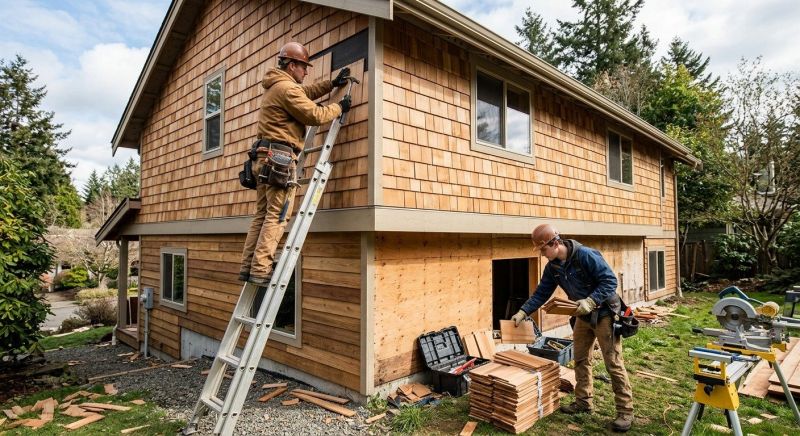 Hardwood Siding Installation in Newland, NC