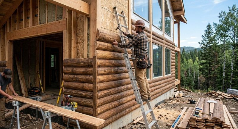 Log Siding Installation in Catawba County, NC