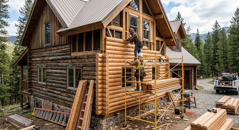 Log Siding Installation in Morganton, NC