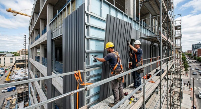 Metal Cladding Installation in Burke County, NC