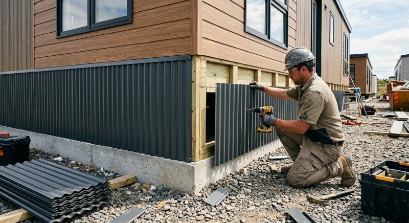 Metal Paneling Installation in Burke County, NC