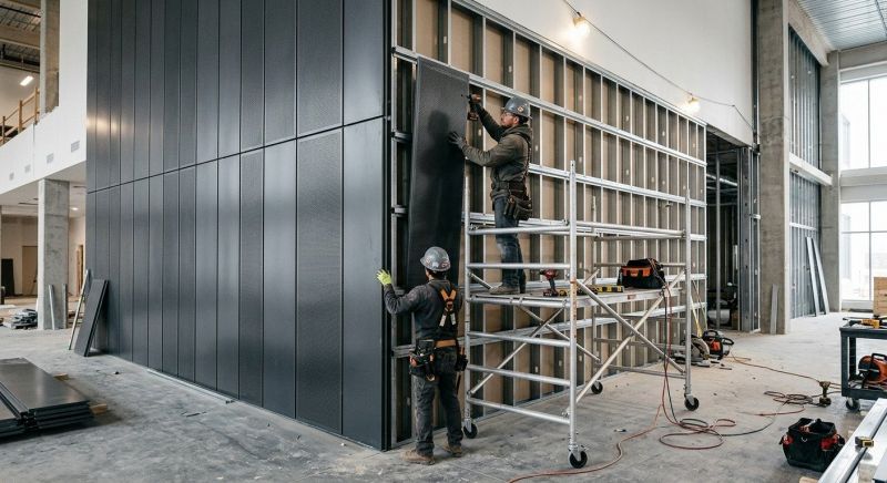 Metal Paneling Installation in Burke County, NC