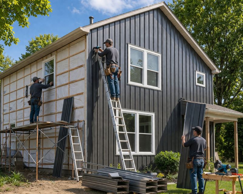 Metal Siding Installation in Catawba County, NC