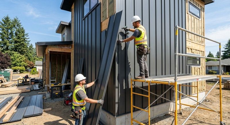 Metal Siding Installation in Drexel, NC