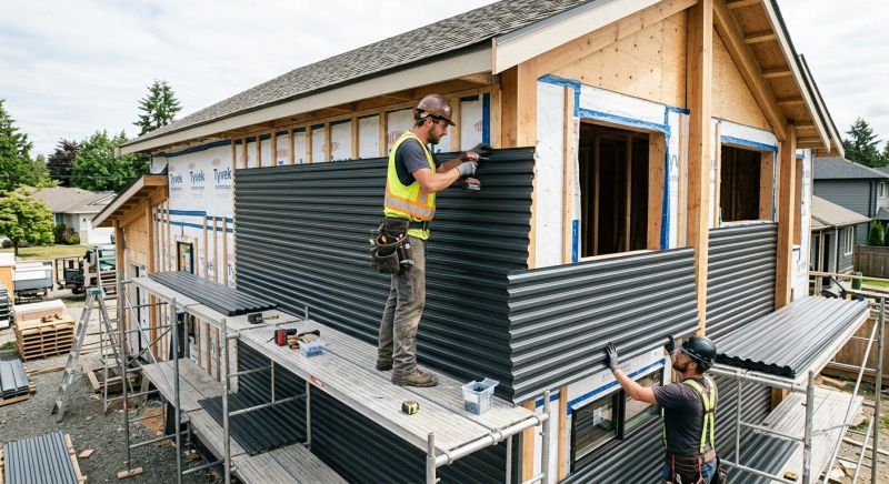 Metal Siding Installation in Hickory, NC