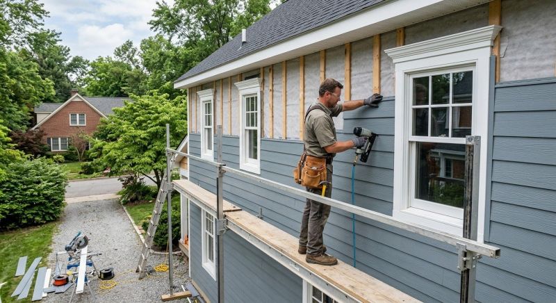 Polymer Siding Installation in Burke County, NC