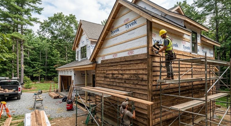 Rustic Siding Installation in Burke County, NC