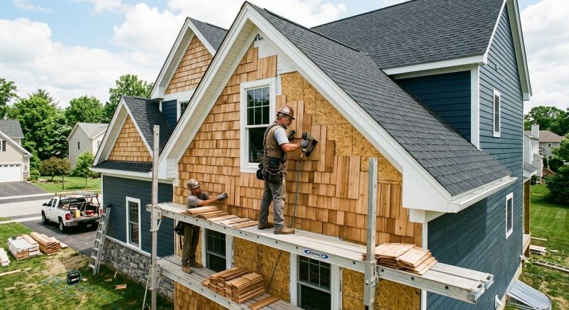 Shake Siding Installation in Drexel, NC