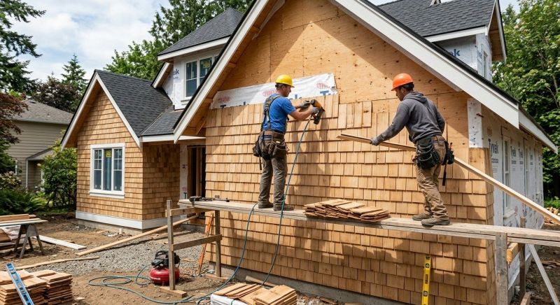 Shake Siding Installation in Morganton, NC