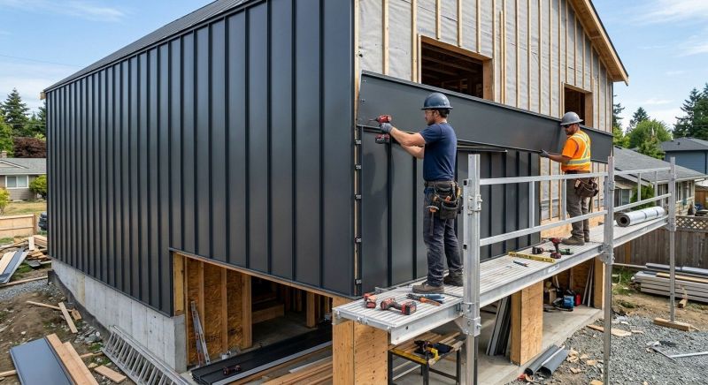 Sheet Metal Siding Replacement in Burke County, NC