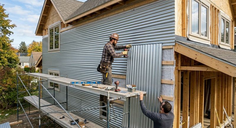 Sheet Metal Siding Replacement in Burke County, NC