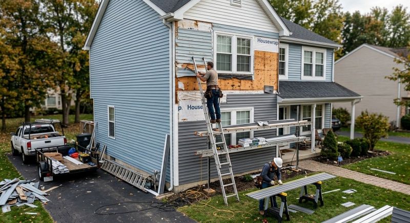 Siding Installation in Drexel, NC