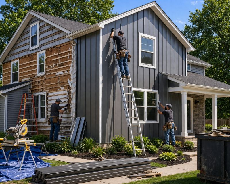 Siding Replacement in Drexel, NC
