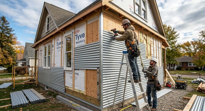 Tin Siding Installation in Burke County, NC