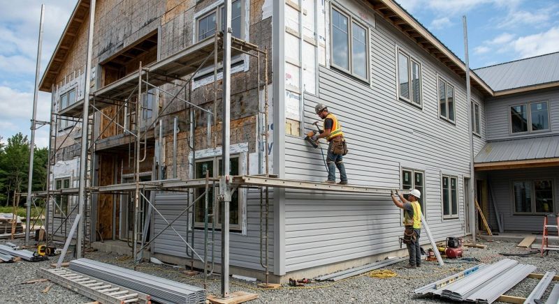 Vinyl Cladding Installation in Burke County, NC