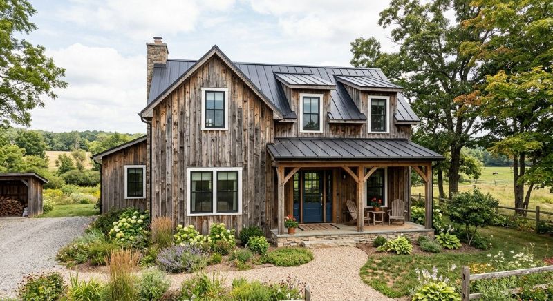 Wood Barn Siding Installation in Burke County, NC