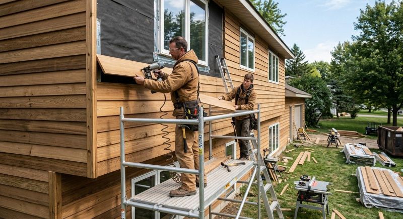 Wood Barn Siding Installation in Burke County, NC