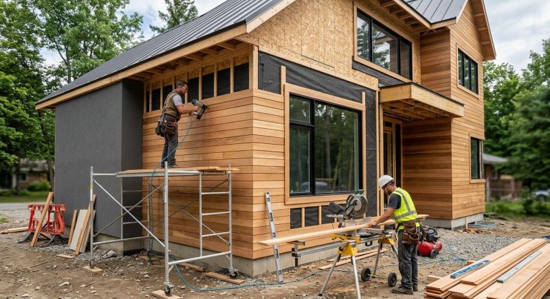 Wood Barn Siding Installation in Burke County, NC