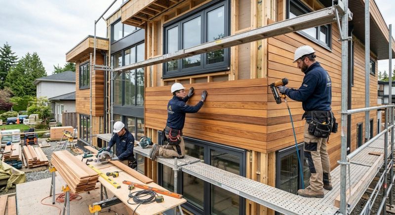 Wood Cladding Installation in Avery County, NC