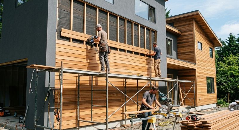 Wood Cladding Installation in Bostic, NC