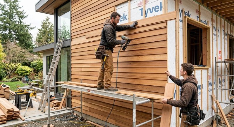 Wood Cladding Installation in Mcdowell County, NC