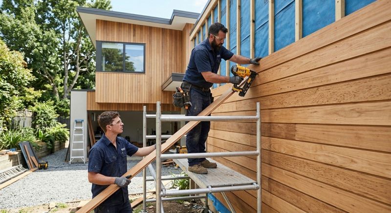 Wood Cladding Replacement in Burke County, NC
