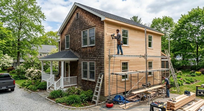 Wood Siding Installation in Bostic, NC
