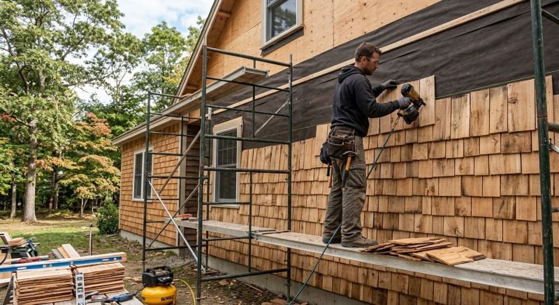 Wood Siding Installation in Drexel, NC